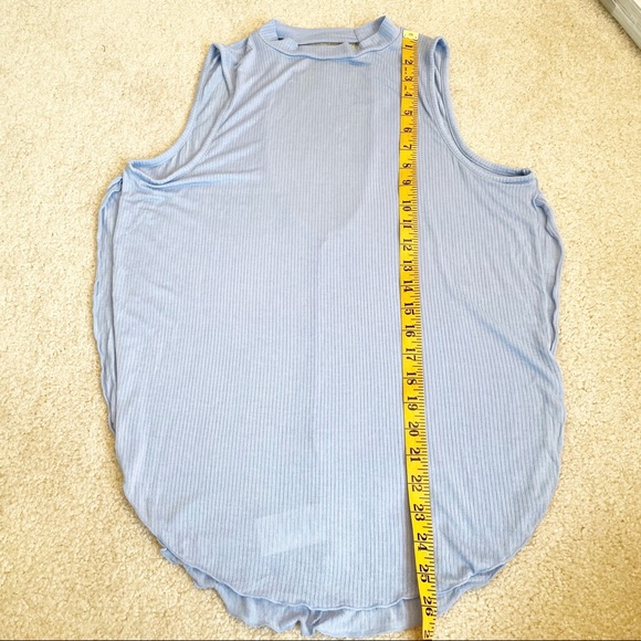UO Silence & Noise Periwinkle Open Back Tank Top - Picture 8 of 8